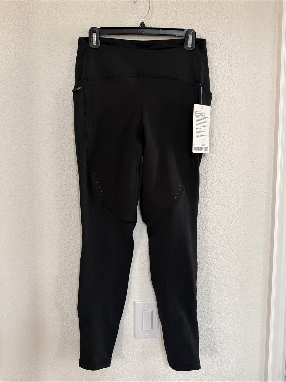 lululemon athletica Black Women's Athletic Leggings with Side Pocket